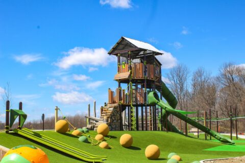New playground features at Grassy Creek Regional Park