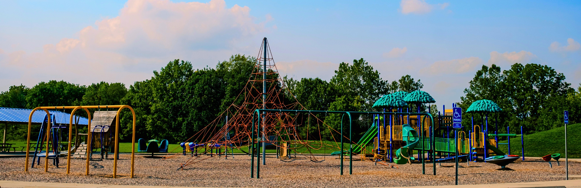 Wolf Run Park playground.